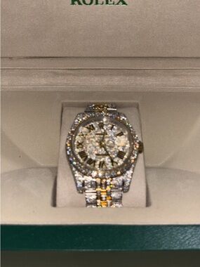 Two tone Rolex date just